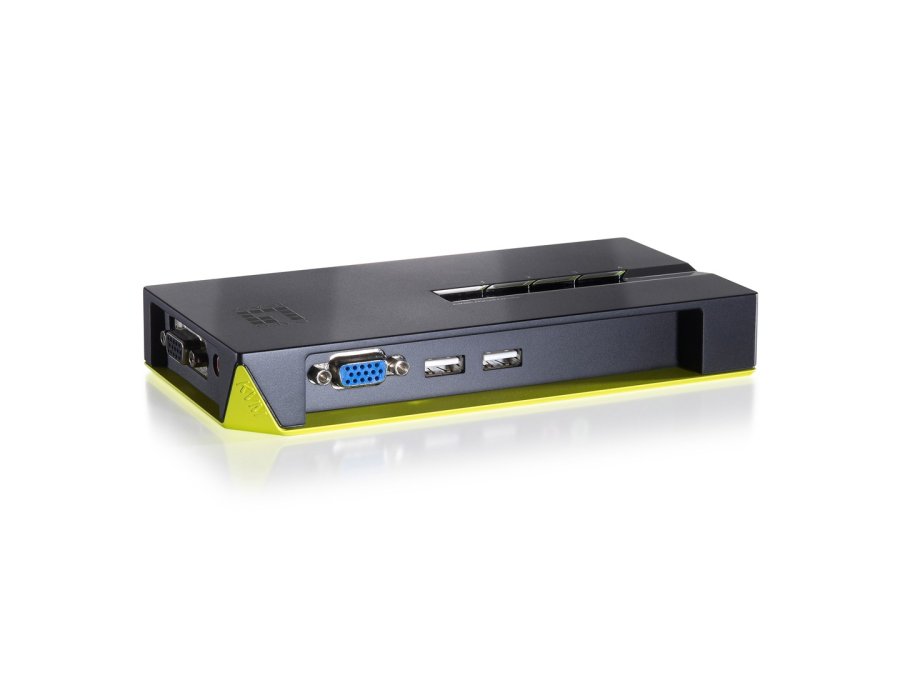 LevelOne KVM-0422 KVM Switch Sort, Gr�n #1