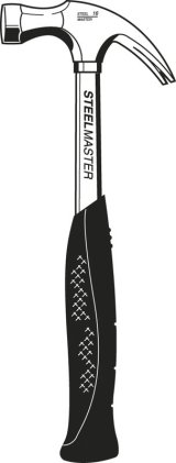 Stanley 1-51-031 hammer Klohammer Sort, Rustfrit stl #5