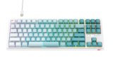 Havit KB901L - Gaming-tastatur (hvidt og grnt) #2