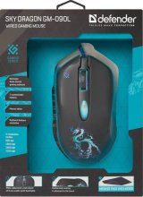 Gaming-mus Defender GM-090L Sort 3200 DPI #4