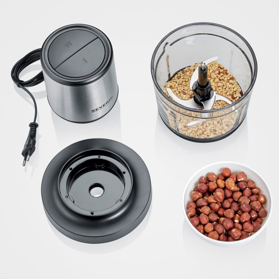 SEVERIN CHOPPER INOX/ GLASS, 1 LITER, 400W KM3867 #9