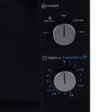 Sharp YC-MS01E-B mikroblgeovn Bordplade Solo mikroovn 20 L 800 W Sort #3