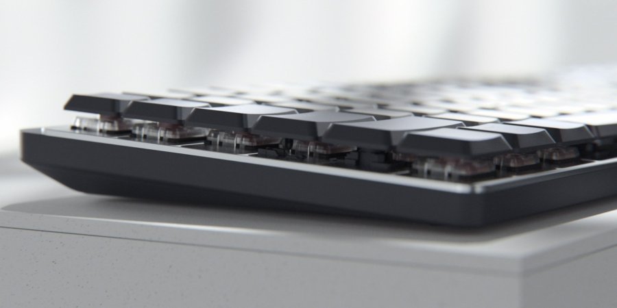 Logitech Master MX Mechanical Mini for Mac tastatur Kontor RF tr�dl�s + Bluetooth QWERTY US International Gr� #1