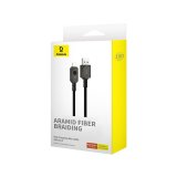 Baseus Unbreakable USB A til iP-kabel 1 m 5V-2,4A Sort #7