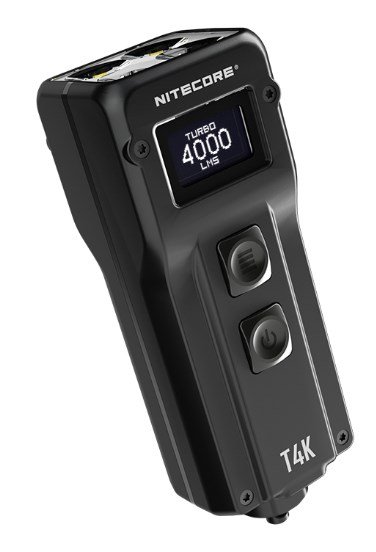 Nitecore T4K lommelygte Sort Nglering med lommelygte LED #5