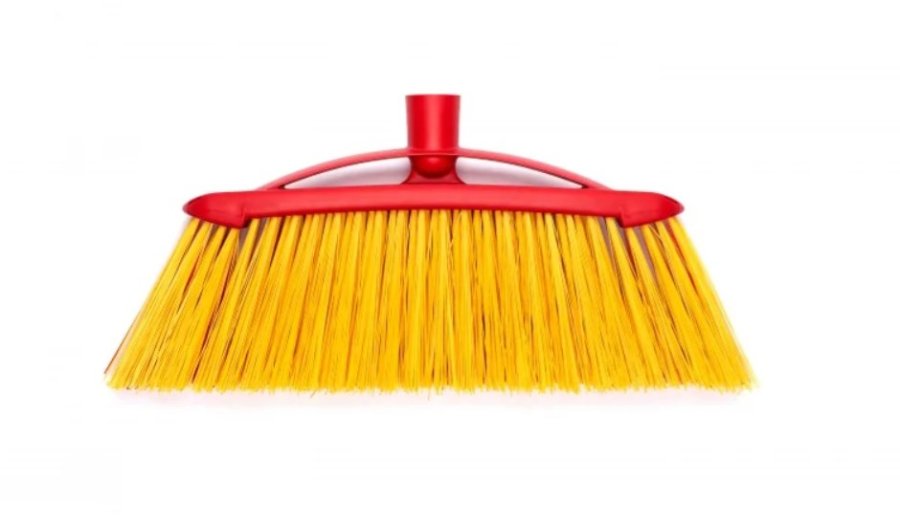 Vileda 112091 kost Udendrs Sort, Rd, Gul Blde / hrde brstehr Polyethylenterephthalatfolie (PET) #5