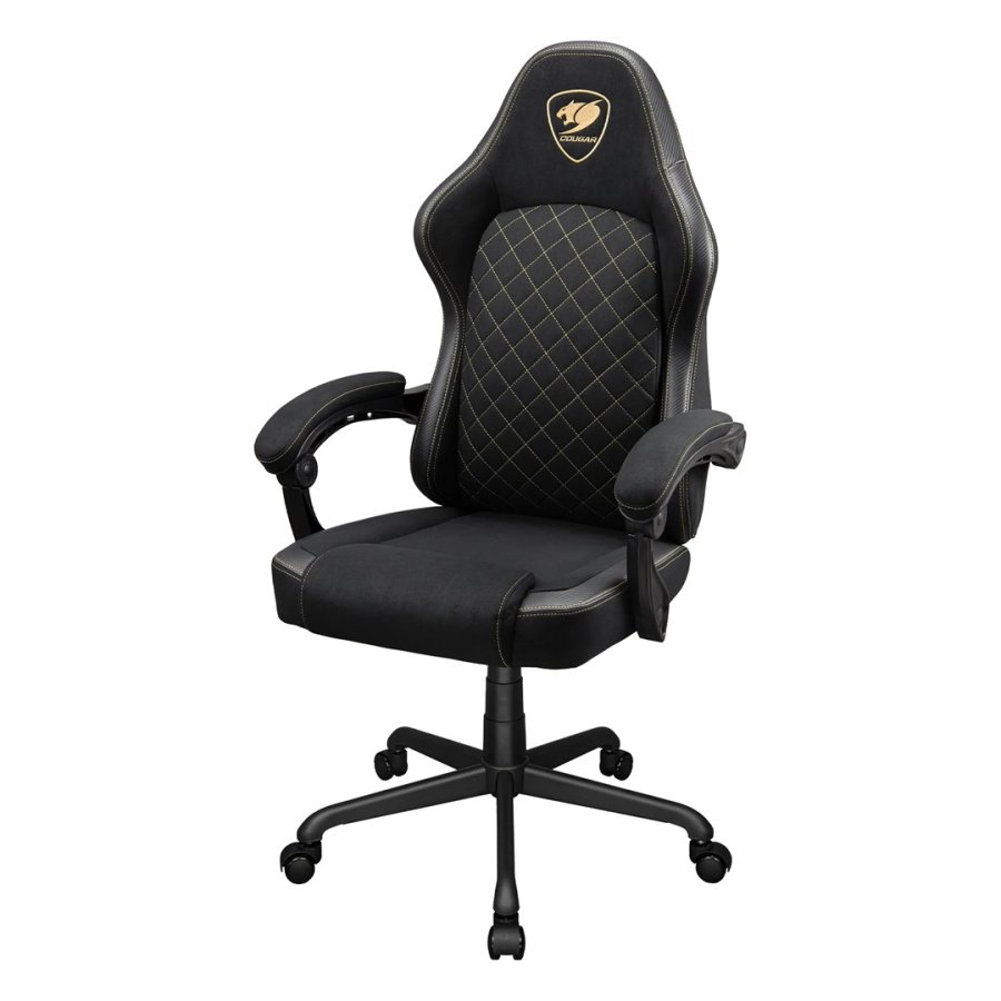 COUGAR CGR-FXF-GLB Universal gamingstol Polstret s�de Sort, Guld #9