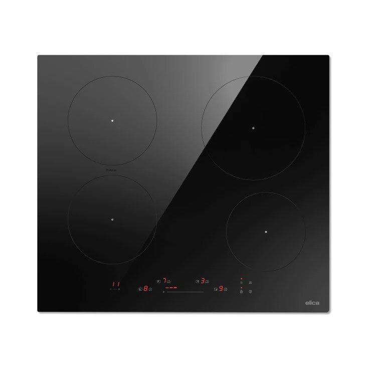 Elica Primis 604 Plus Sort Indbygget 60 cm Zone induktionskogeplade 4 zone(s) #1