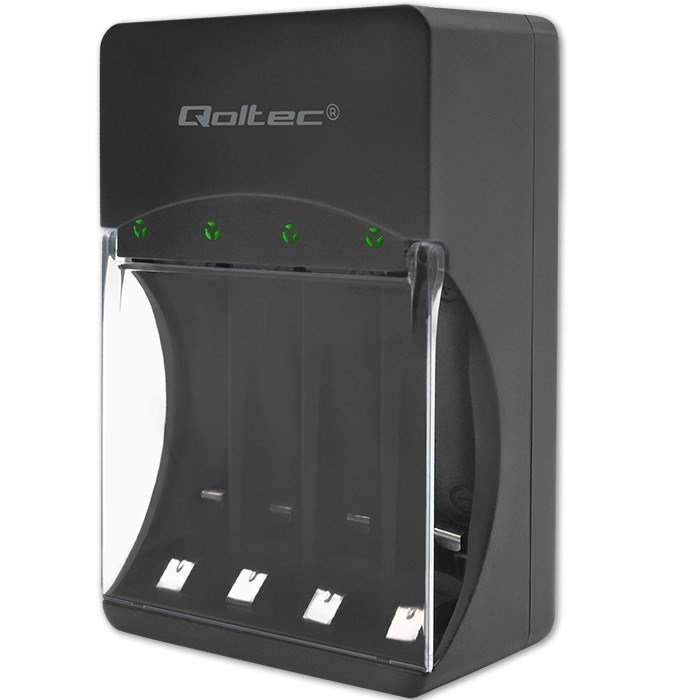Qoltec 50653 Batterioplader til Ni-MH type R03/AAA R6/AA #1