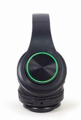 Gembird BHP-LED-01 hovedtelefoner/headset Kabel & trdls Musik/hverdag Micro-USB Bluetooth Sort #6