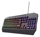 Trust GXT 836 Evocx tastatur Spil USB QWERTY US engelsk Sort #1