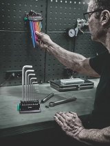 Wera 950/9 Hex-Plus Multicolour 3 angle wrench set #4