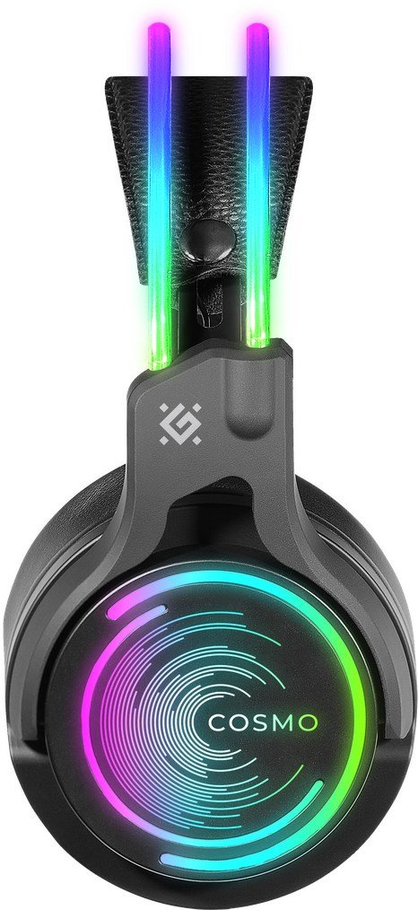 Defender Cosmo Pro Headset Ledningsf�rt Spil Sort #11