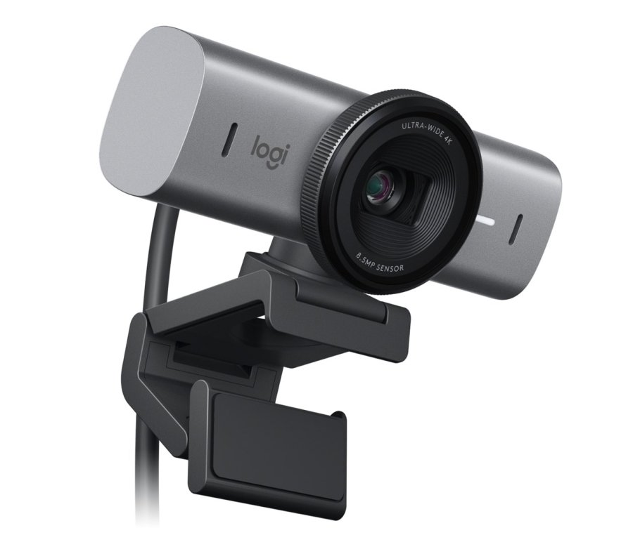 Logitech 960-001530 webcam 8,5 MP 4096 x 2160 pixel USB 3.2 Gen 1 (3.1 Gen 1) Aluminium, Sort #1