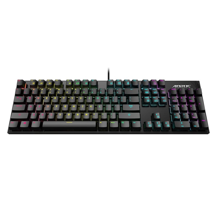 GIGABYTE AORUS K1 tastatur Spil USB QWERTY Engelsk Sort #7