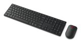 Lenovo 4X31S04814 tastatur Mus inkluderet Kontor RF tr�dl�s + Bluetooth Tysk Sort #4