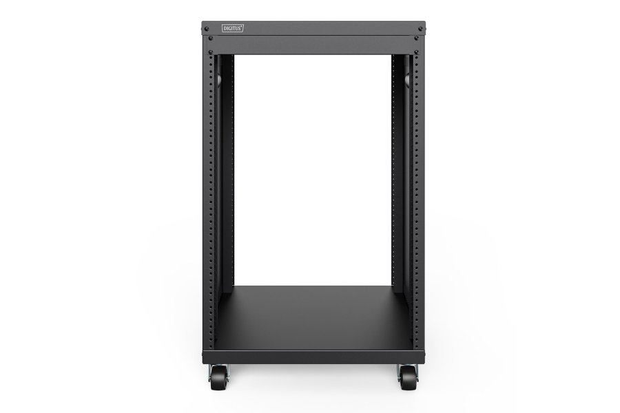 Digitus DN-48001 stativ 16U Fritst�ende reol Sort #1