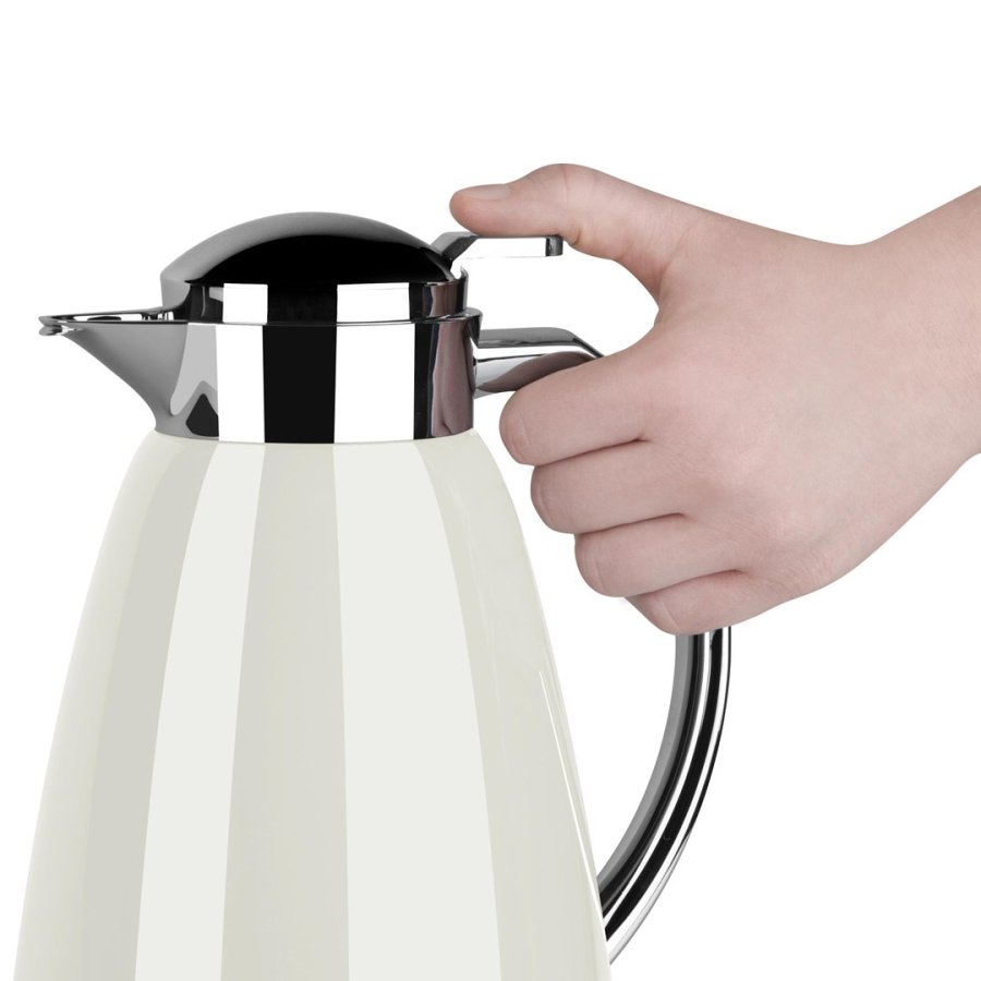 Tefal K30340 termokande 1 L Rustfrit st�l, Hvid #5