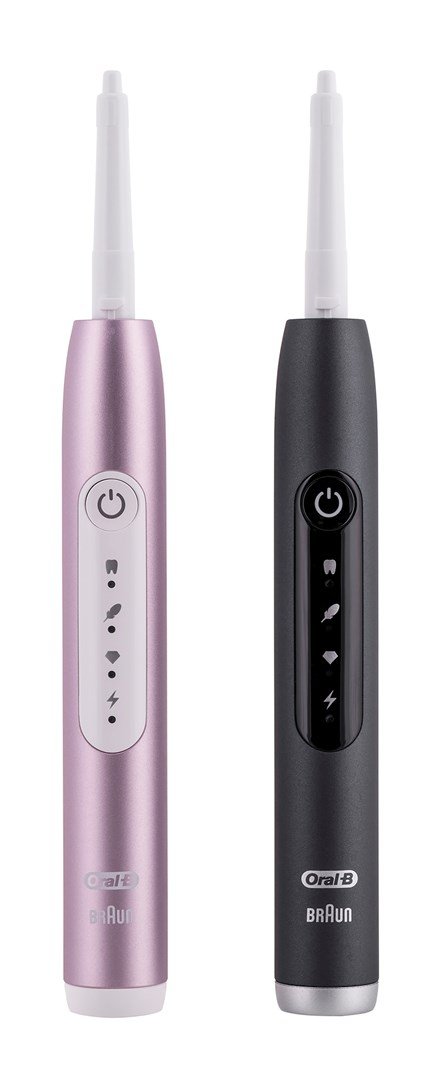 Oral-B Pulsonic Slim Luxe 4900 To soniske tandb�rster Sort, Pink #2