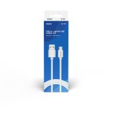 USB-kabel 3 m USB 2.0, USB A  - Micro USB Hvid SAVIO CL-167 #2