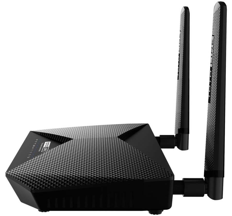 TOTOLINK LR1200 Router WiFi AC1200 Dual Band trdls router Hurtigt ethernet Dual-band (2,4 GHz / 5 GHz) 4G Sort #4