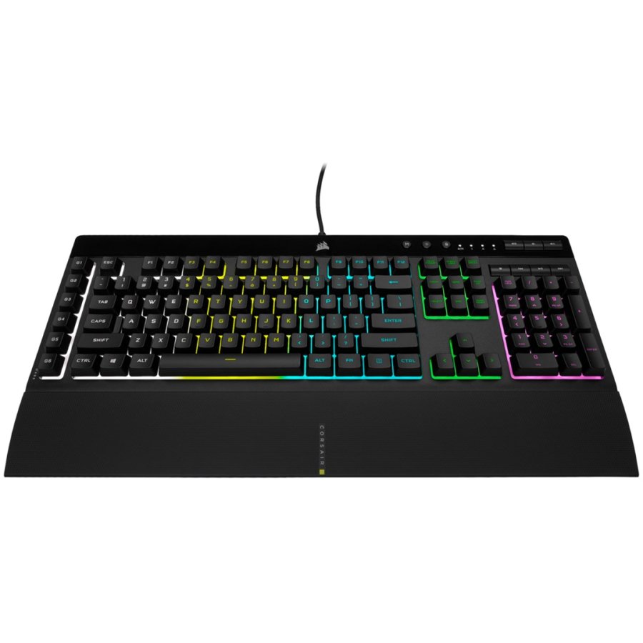 Corsair K55 RGB PRO tastatur Spil USB QWERTZ Tysk Sort #15