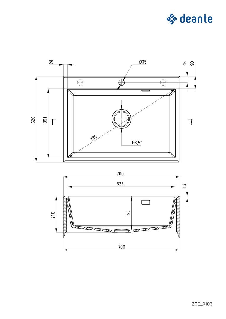 1-bowl granite sink #3