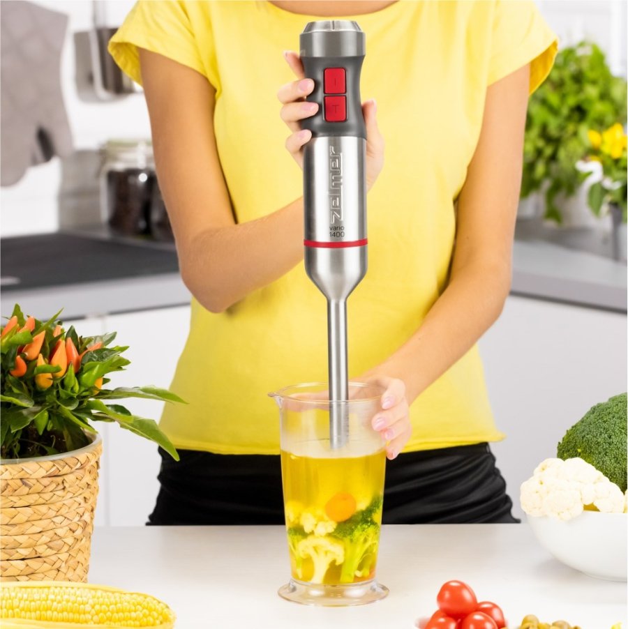 Zelmer ZHB4652 VARIO 0,5 L Nedsnkning blender 1400 W Gr, Slv #5
