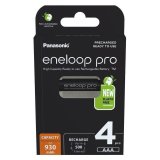 Genopladelige batterier PANASONIC ENELOOP PRO AAA 930 mAh 4 szt (BK-4HCDE/4CP) #1