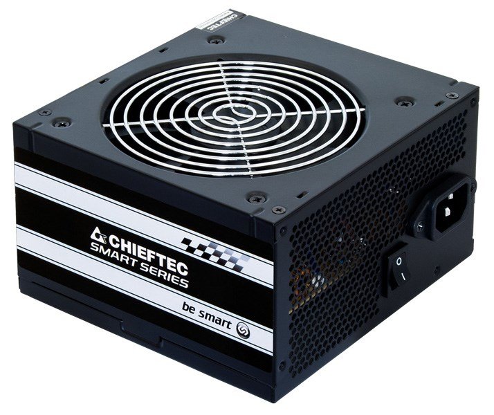 Chieftec Smart GPS-600A8 enhed til str�mforsyning 600 W 20+4 pin ATX ATX Sort #1