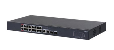 Dahua Technology DH-CS4218-16ET-190 netvrksswitch Administreret L2 Gigabit Ethernet (10/100/1000) Strm over Ethernet (PoE) Sort #4