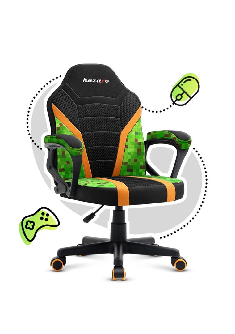 Gaming stol til brn Huzaro Ranger 1.0 Pixel Mesh #3