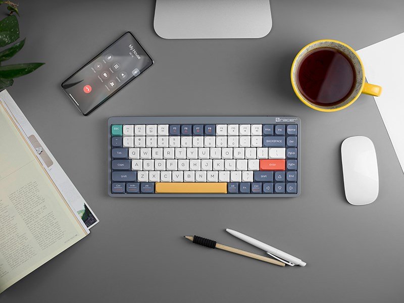 Mekanisk tastatur Tracer FINA 84 Grey (Outemu Red Switch) TRAKLA47279 #7