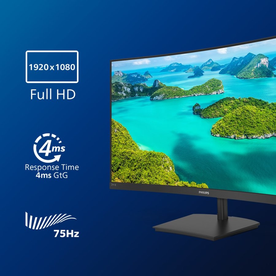 Philips E Line 241E1SCA/00 computerskrm 59,9 cm (23.6