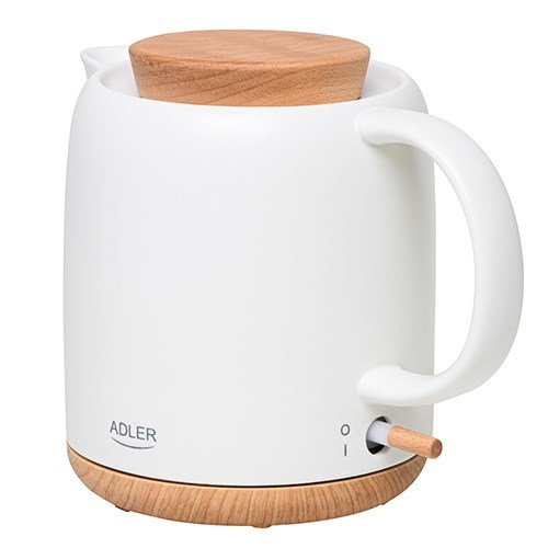 Adler Electric Kettle | AD 1304 | Electric | 1200 W | 1 L | Ceramic | 360 rotational base | White #10