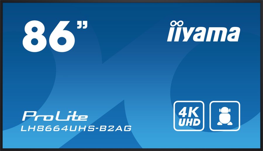 iiyama LH8664UHS-B2AG skilte display Digital fladpaneldisplay 2,18 m (86