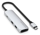Satechi 4-in-1 USB-C Slim Adapter 4K - silver #6