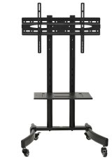 TV trolley stand Maclean, professional, on wheels, max 32-65