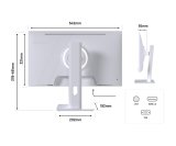 JAPANNEXT JN-I238FHD120F-HSP-W computersk�rm 60,5 cm (23.8