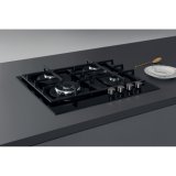 Whirlpool AKTL 629/NB1 kogeplade Sort Indbygget 59 cm Gaskomfur 4 zone(s) #5
