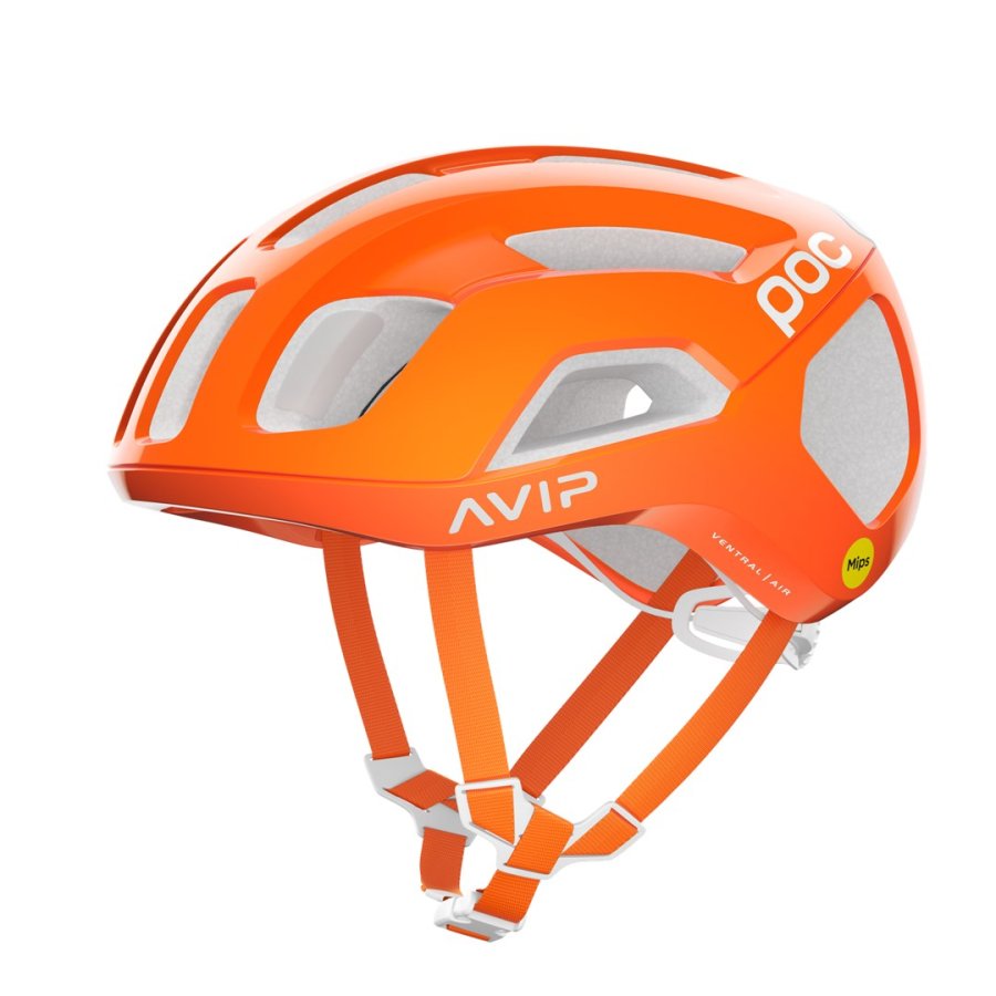 POC PC108701126MED1 sports hovedbekl�dning Orange, Hvid #3
