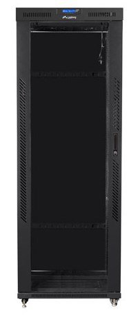 Lanberg FF01-8842-12BL stativ 42U Fritstende reol Sort #6