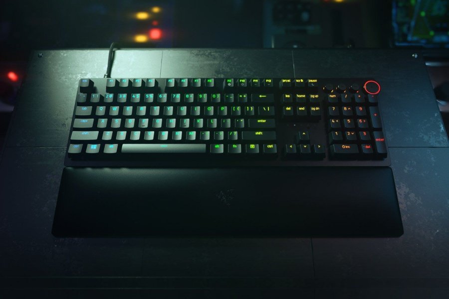 Razer Huntsman V2 tastatur Spil USB QWERTY US engelsk Sort #4