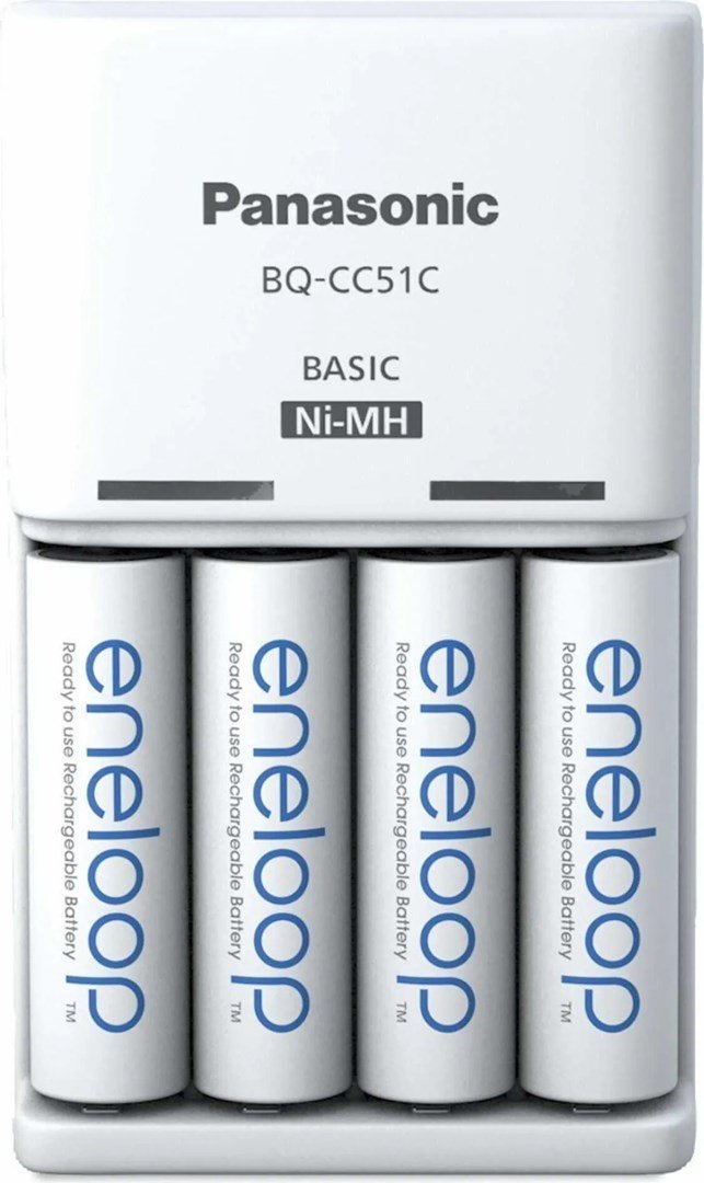 Batterioplader PANASONIC Eneloop Basic BQ-CC51 + 4x AA 2000 mAh (K-KJ51MCD40E) #3