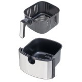 Camry Premium CR 6311 frituregryde Enkelt 5 L Enkeltstende 2500 W Varmluftsteger Sort, Rustfrit stl #17