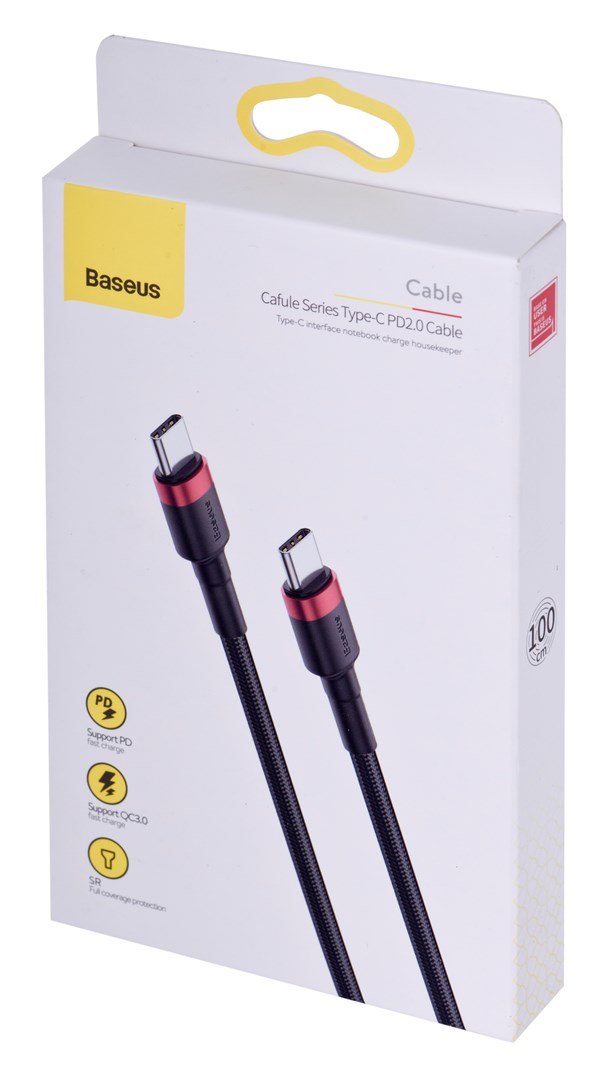 Baseus CATKLF-G91 USB-kabel 1 m USB C Sort #1