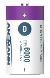 Ansmann 1314-0005 husholdningsbatteri Genopladeligt batteri D Lithium-Ion (Li-Ion) #3