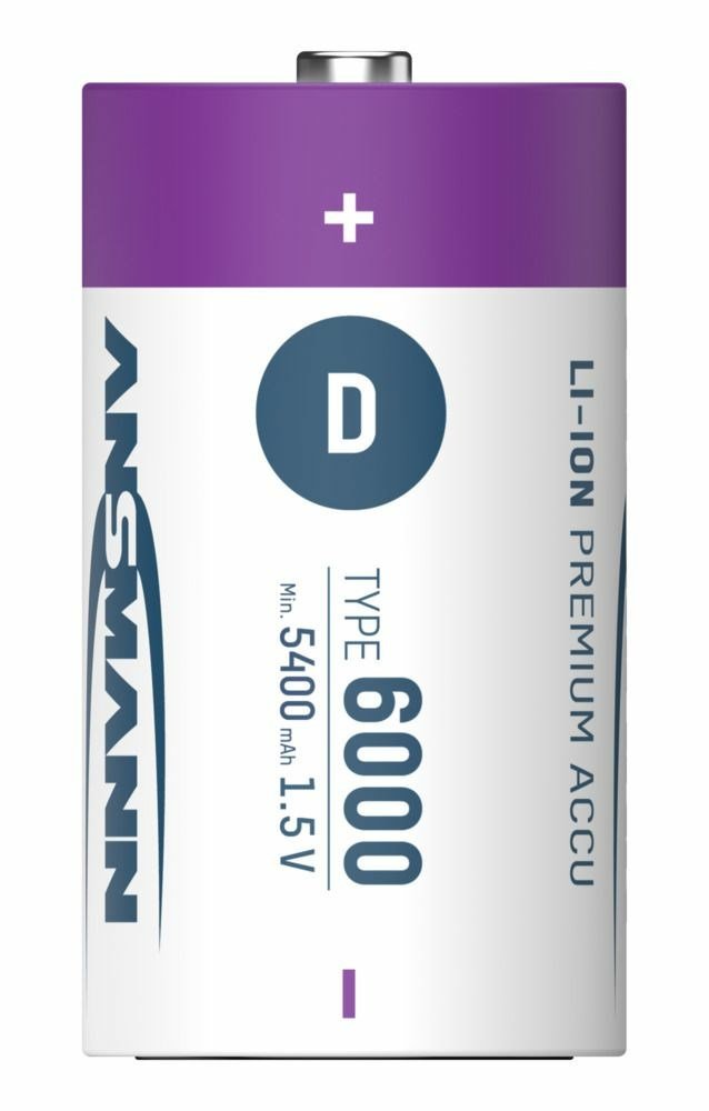 Ansmann 1314-0005 husholdningsbatteri Genopladeligt batteri D Lithium-Ion (Li-Ion) #3
