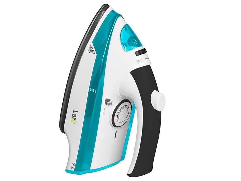 LAFE ZPH-201 Tr strygejern Non-stick bundplade 800 W Bl, Hvid #2