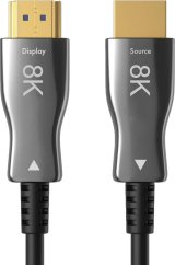 CLAROC KABEL HDMI 2.1 AOC, M/M, 4K@120HZ, 8K@60HZ, 10M, FEN-HDMI-21-10M #3